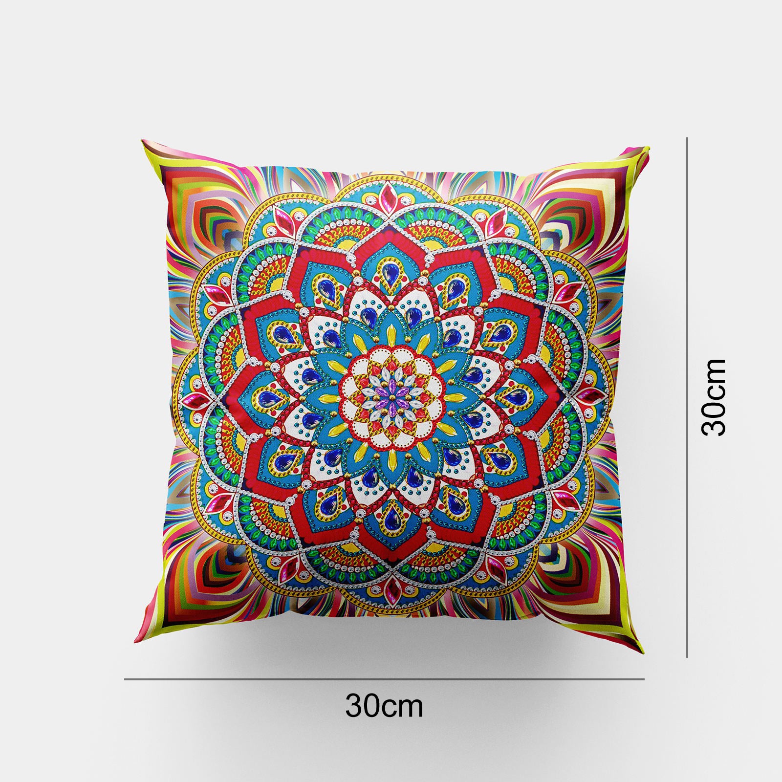 Mandala Decorative Pillow Cushion for Home Decor
